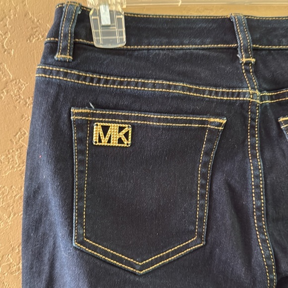 Michael Kors Women’s Selma skinny Stretch Jeans Dark Size 4P - Picture 11 of 14